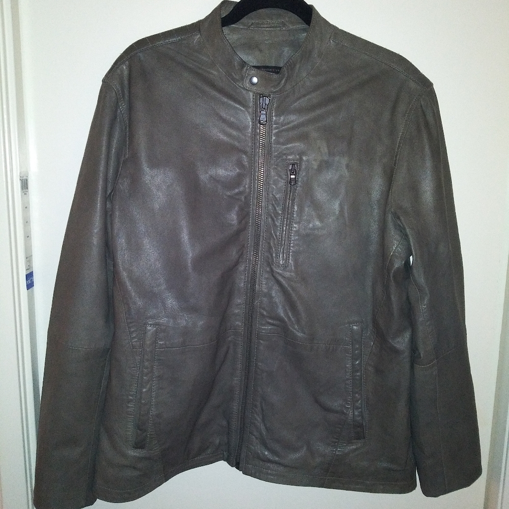 Leather jacket